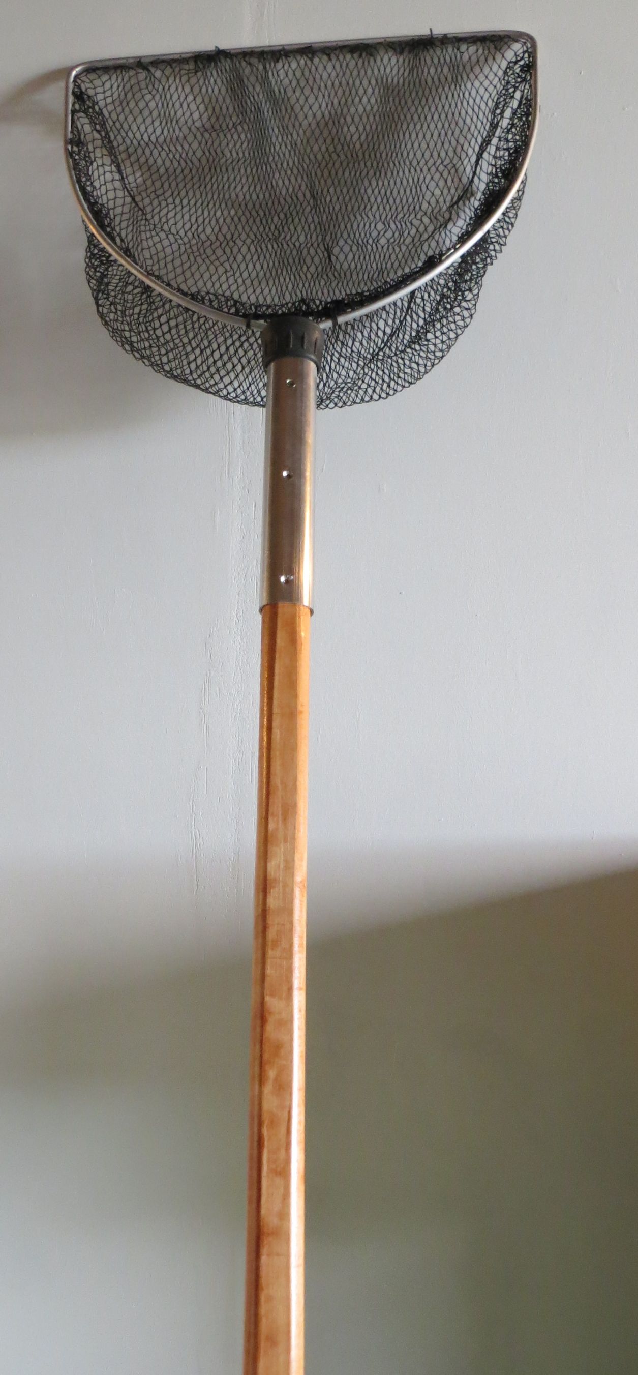 Kescher D 50 cm mit  zerlegbarem 210 cm Holzstiel