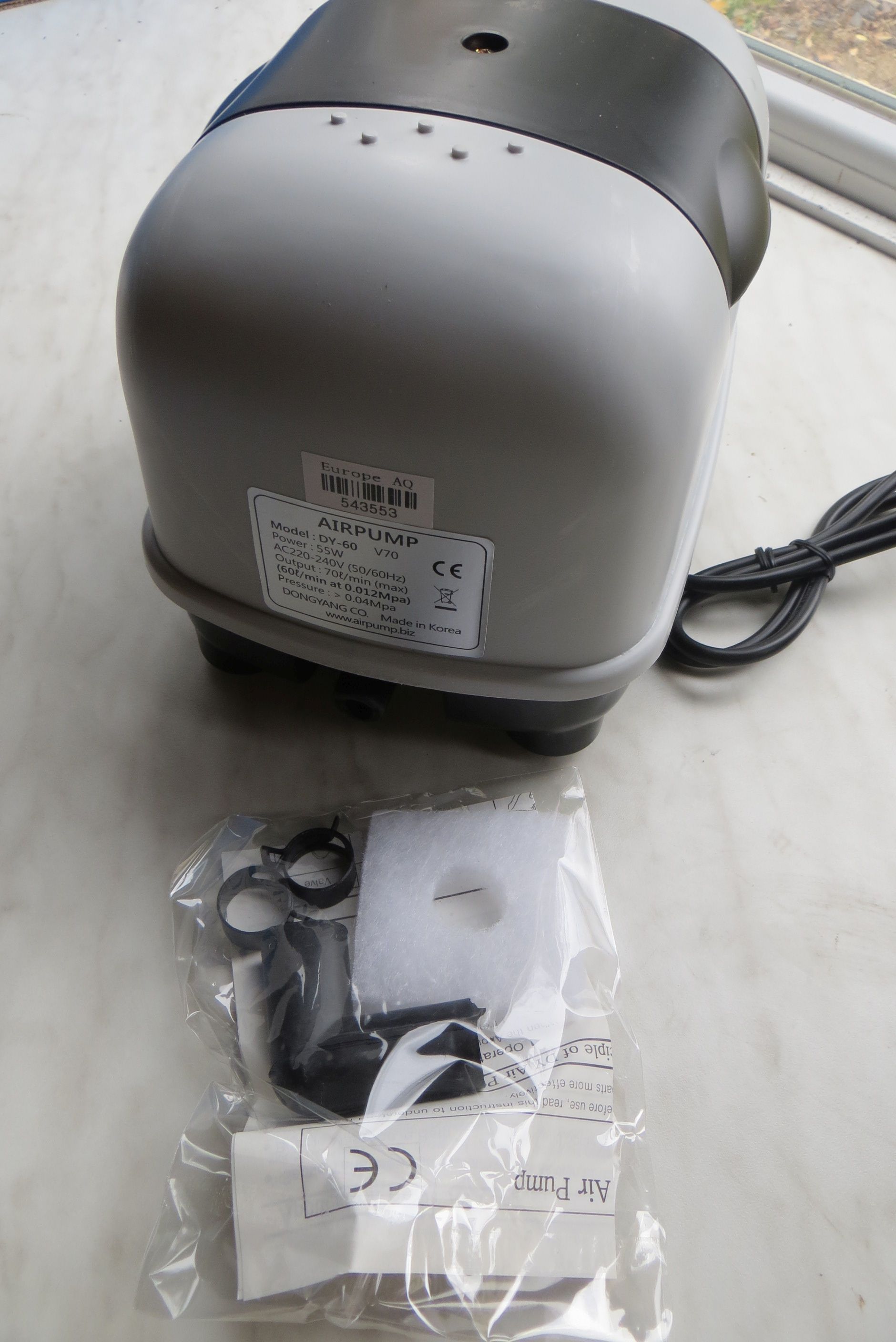 Membranluftpumpe DY 60 Membranluftpumpe DY 60