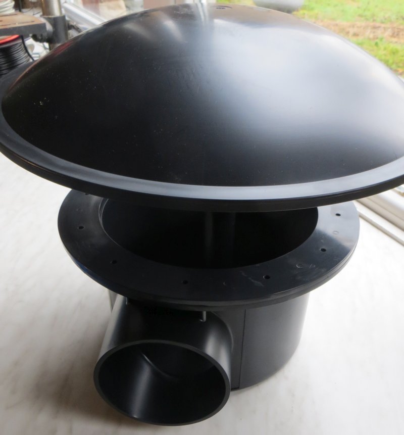 Bodenablauf 110 mm mit Kappe Bodenablauf 110 mm mit Kappe