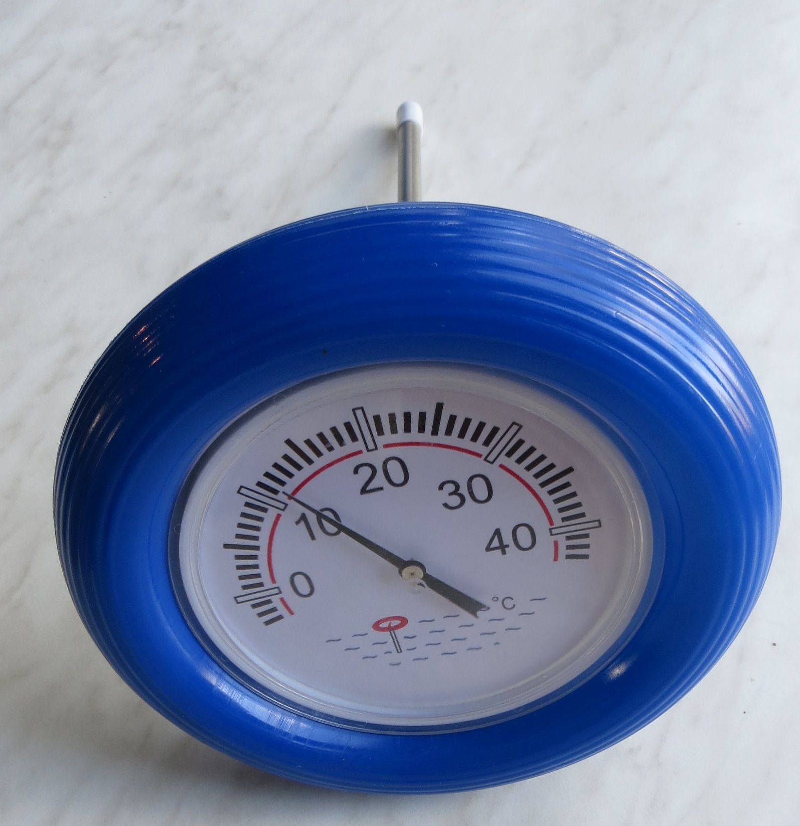 Schwimmthermometer rund D 18 cm mit Sonde Schwimmthermometer rund D 18 cm mit Sonde