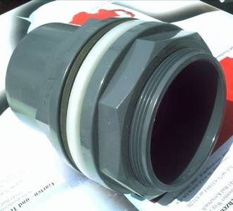 Tankdurchführung 20/25 mm x 3/4" PVC Tankdurchführung 20/25 mm x 3/4" PVC